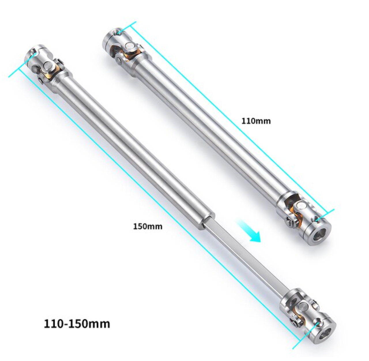 Kustom Limitedslip driveshafts