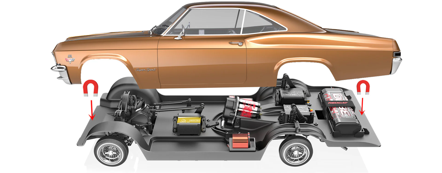 SixtyFive Rc Lowrider Hopper-Brown