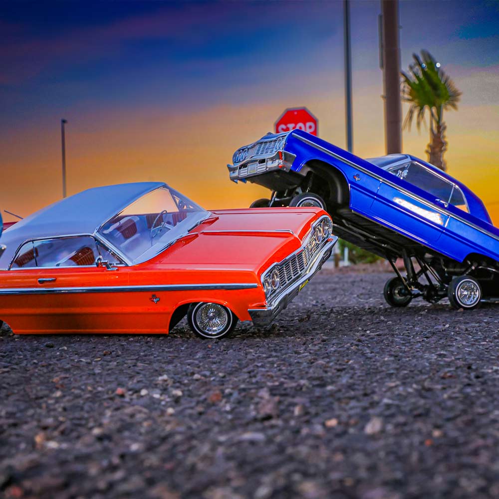 SixtyFour Rc Lowrider Hopper- Classic Blue edition