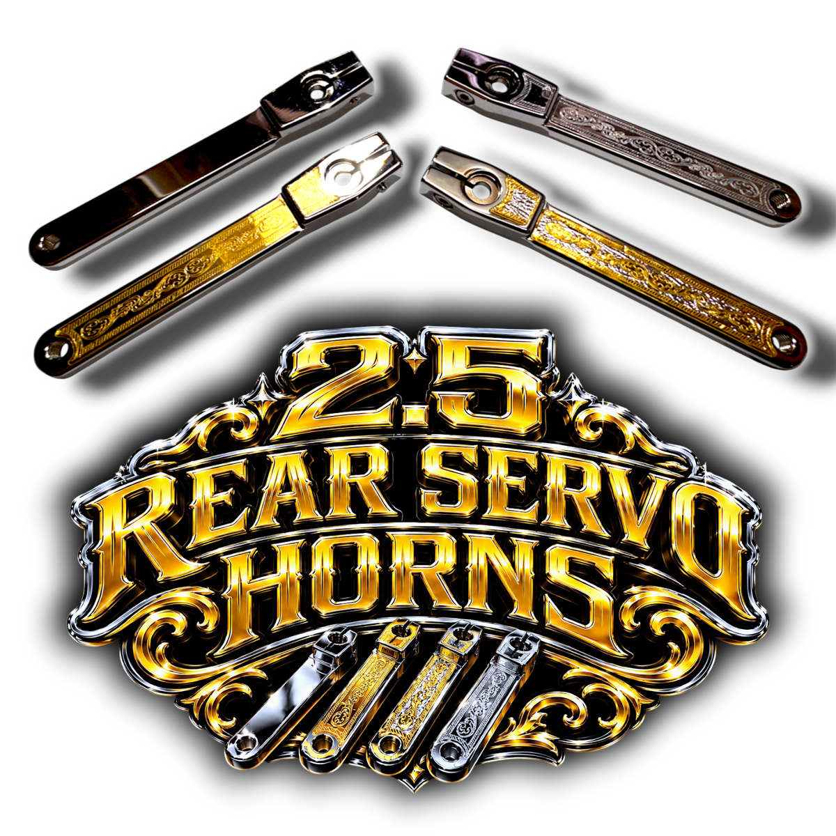 2.5" HD Rear Servo Horn (25T)