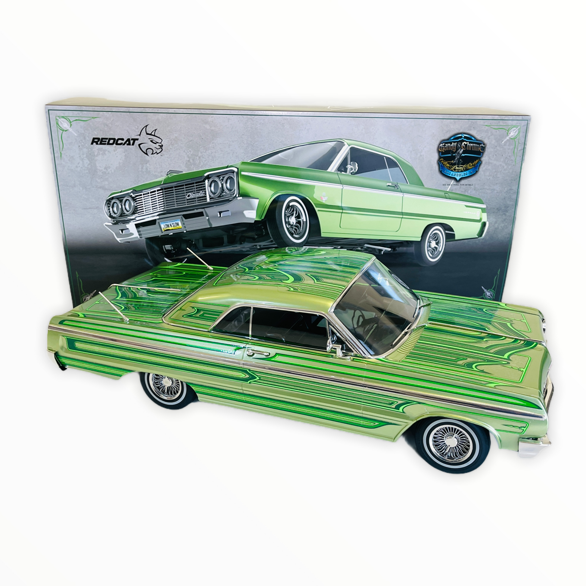 Kandy n chrome Edition SixtyFour Hopper Green – KUSTOM RC LOWRIDERS Kandy n chrome Edition SixtyFour Hopper Green – KUSTOM RC LOWRIDERS