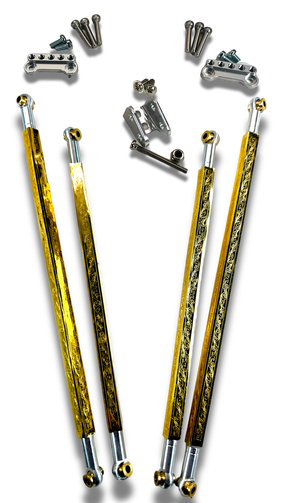 Custom Link Kit Custom rear suspension square link kits – RC LOWRIDERS