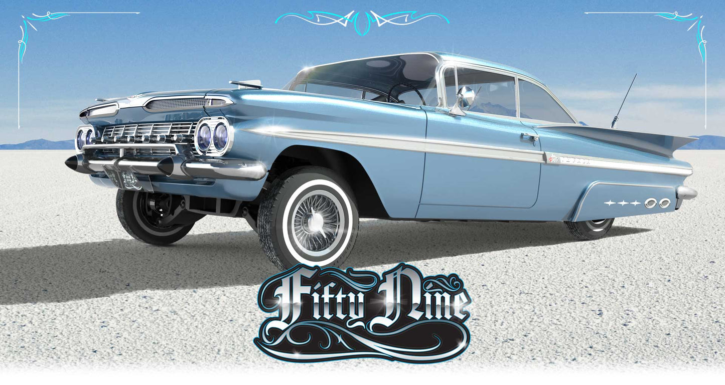 Fifty-Nine Rc Lowrider Hopper Blue