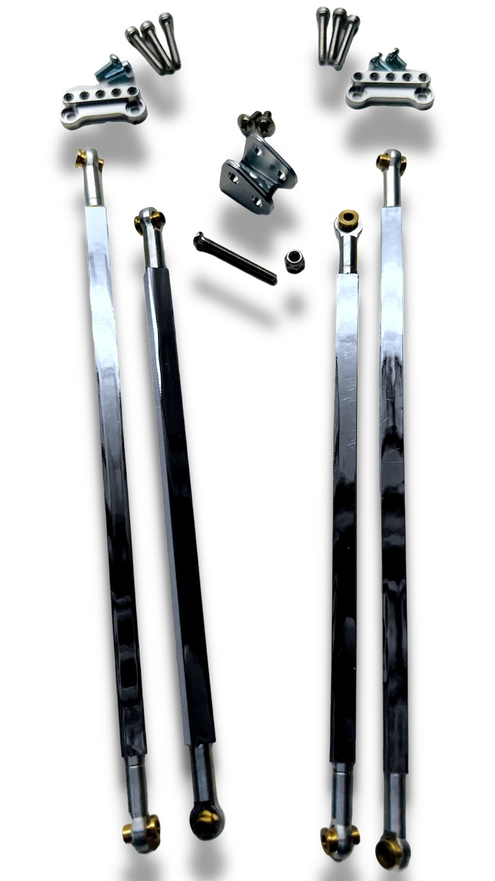 Custom rear suspension square link kits RC LOWRIDERS